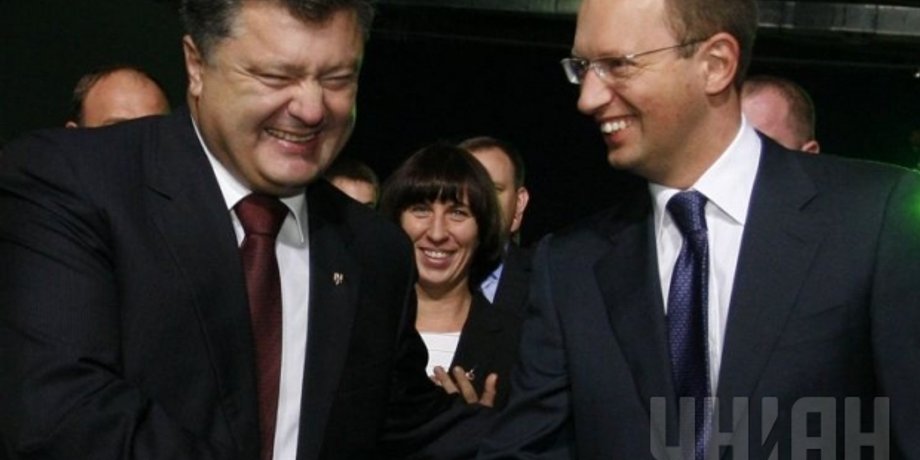 Петр Порошенко и Арсений Яценюк / УНИАН