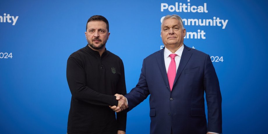 Зеленський та Орбан