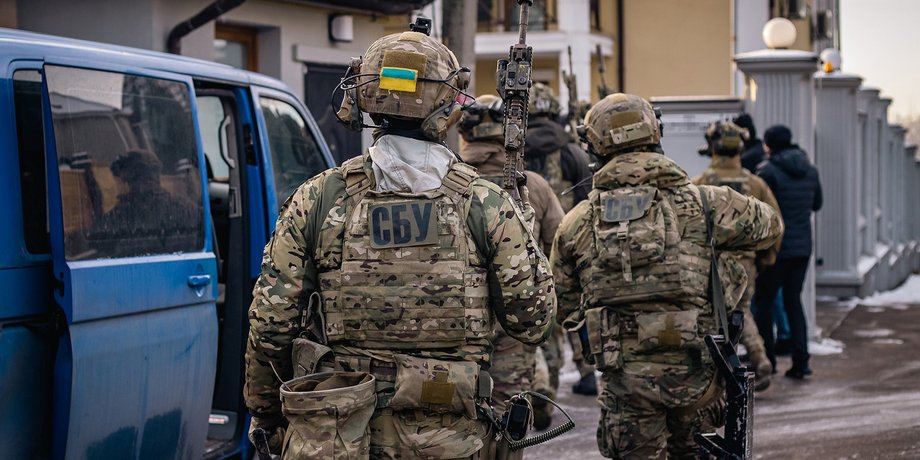 Спецоперация СБУ, задержание, обыски, ОПГ, мошенники, Мариуполь