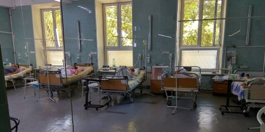 одесса, больница, койки для коронавирусных больных