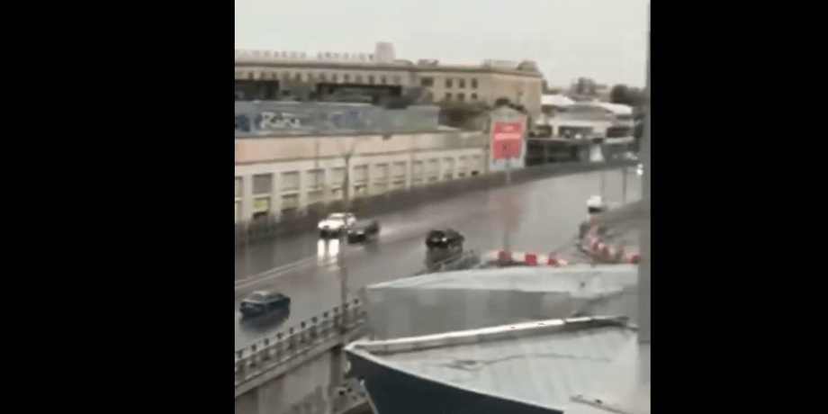 шулявский путепровод, киев, вода, авария
