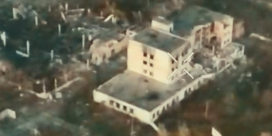 кадры Покровска во время операции ГУР