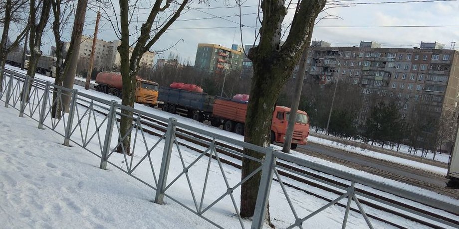 Мариуполь, колонна РФ, военная колонна, ВС РФ