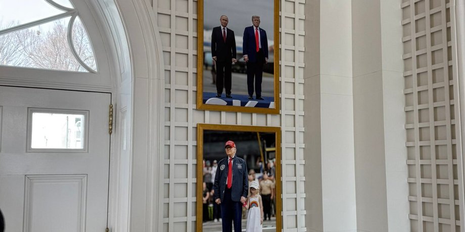 Белый дом Трамп Трамп Путин фото