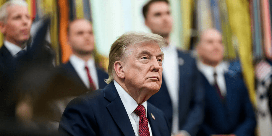 президент США Дональд Трамп у Білому домі