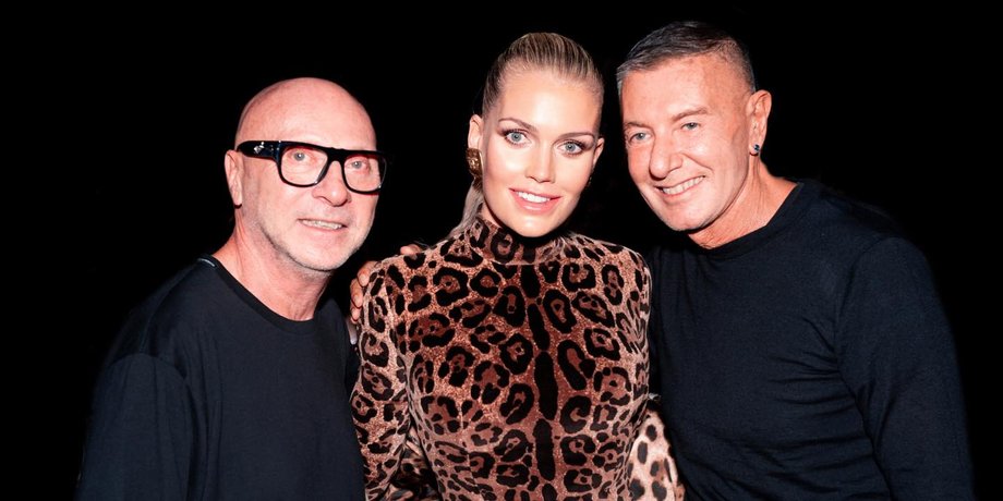 Леди Китти Спенсер, Доменико Дольче,  Стефано Габанна,  Dolce & Gabbana