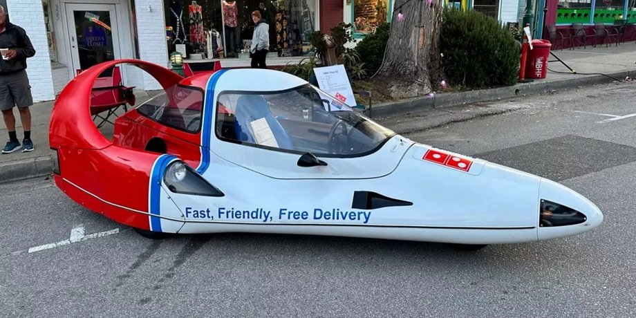 Tritan A2 Aero Car, доставка піци, авто для доставки піци