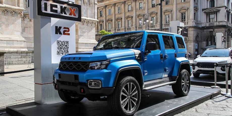 Ickx K2, Ickx K2 2023, Beijing BJ40, китайский внедорожник, Jeep Wrangler