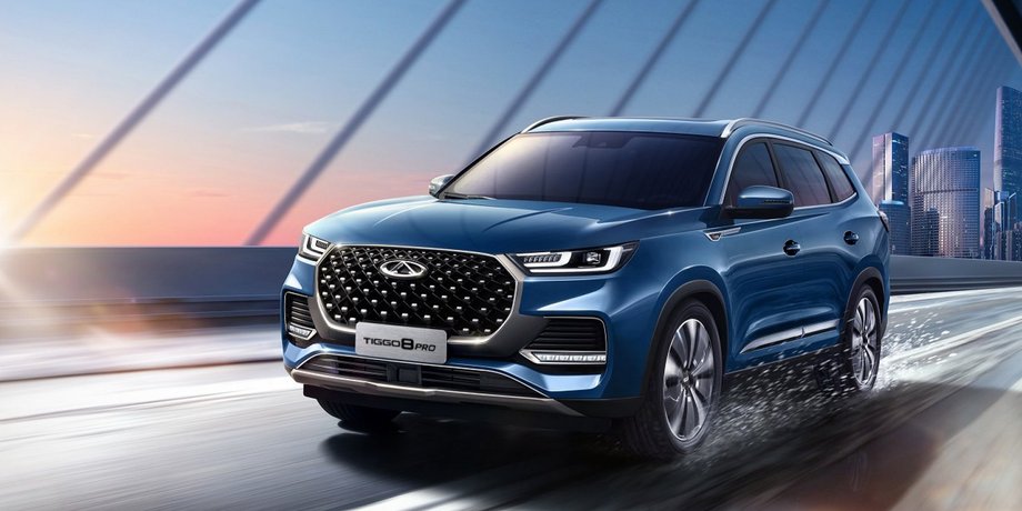 Chery Tiggo 8 Pro, новий Chery Tiggo 8 Pro, Chery Tiggo 8, Chery Tiggo 8, кросовер Chery Tiggo