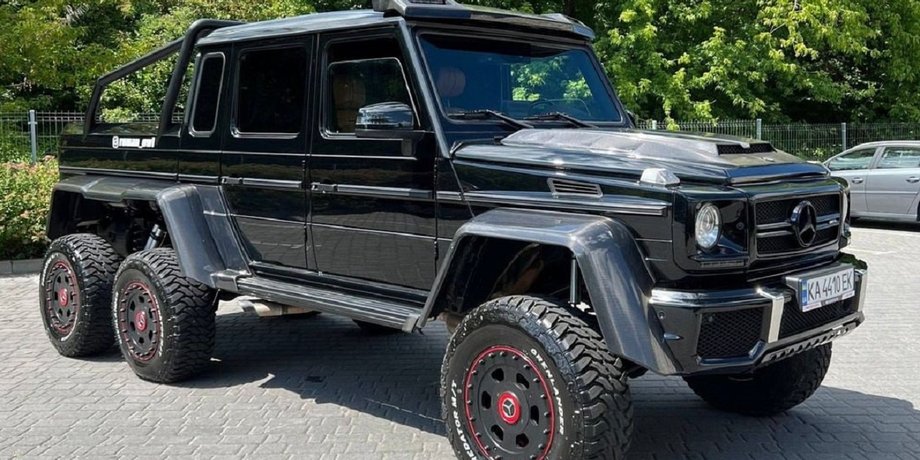 Mercedes-Benz G-Class 6X6, шестиколесный Гелендваген, Mercedes-Benz G-Class, Mercedes-Benz G63 6X6