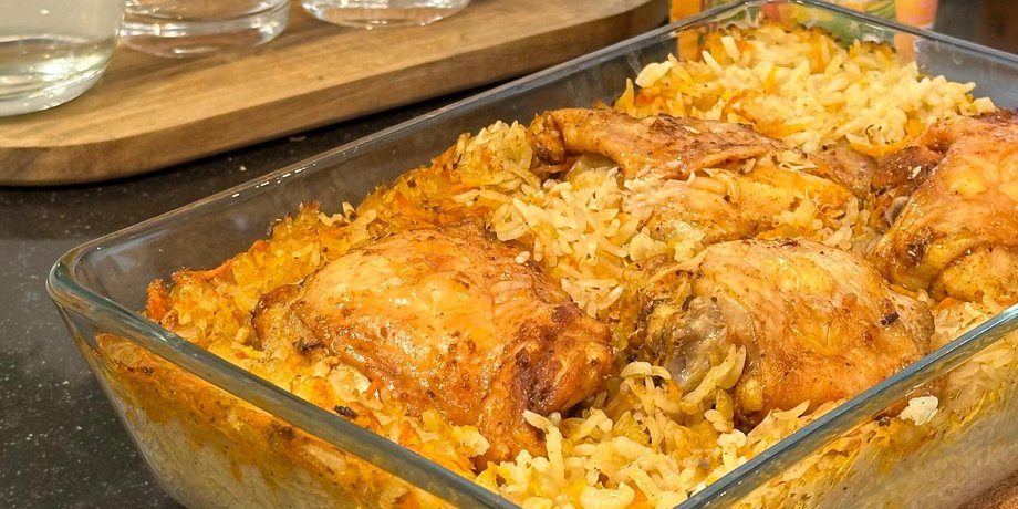 курка з рисом