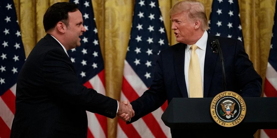 дональд трамп і Ден Скавіно