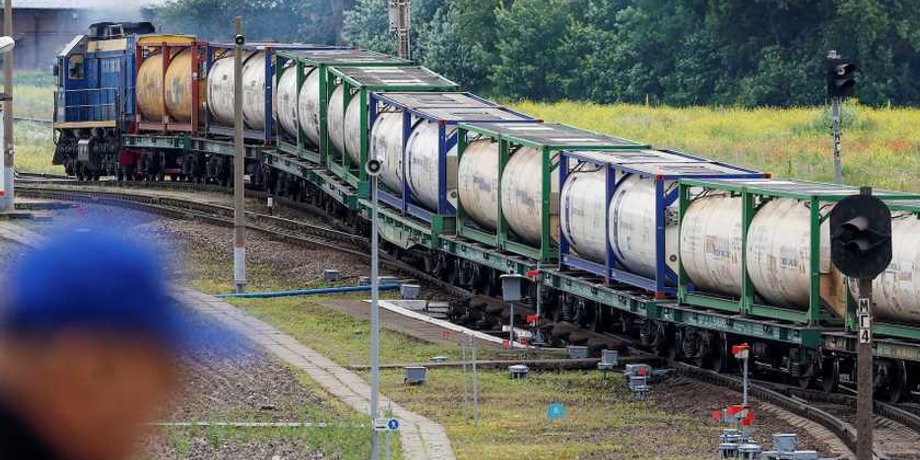 транзит вантажів, транзит через Литву до Калінінграда, поїзд Литва Калінінград,