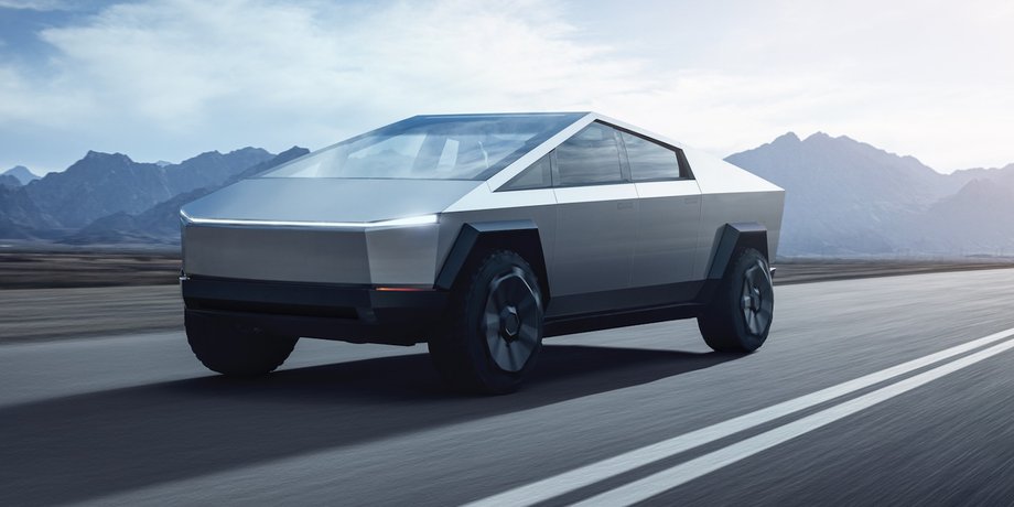 Tesla, Tesla Cybertruck, дверні ручки Tesla Cybertruck