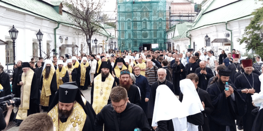 крестный ход, киев, православное шествие