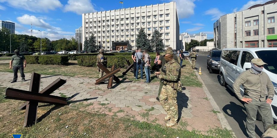 СБУ задержание агенты ФСБ оккупанты разведка сбор информации