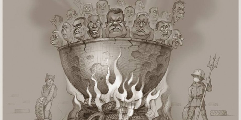 Оригинальная карикатура / Автор: Юрий Журавель