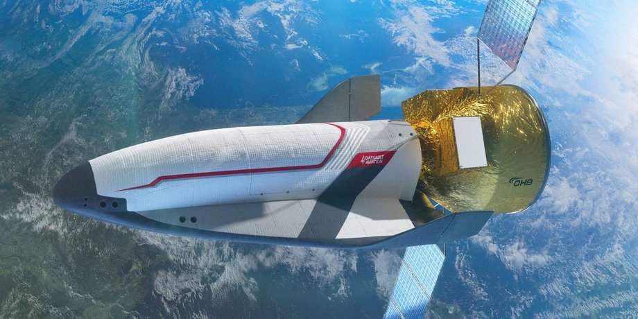 Европа представила многоразовый космический самолет