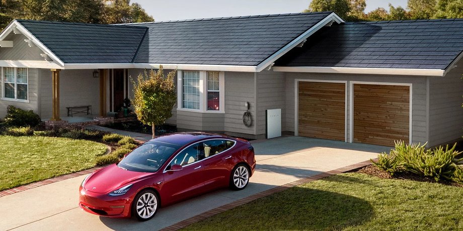 Солнечные батареи Solar Roof