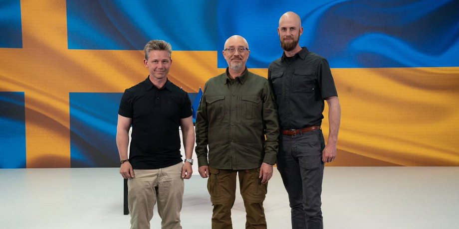 Олексій Резніков, Пол Юнсон і Карл-Оскар Болін, ілюстративне фото