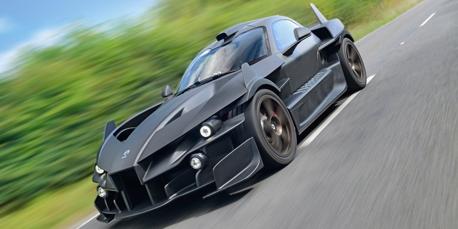 Ariel Hipercar, электромобиль Ariel Hipercar, Бэтмобиль, серийный Бэтмобиль, авто Бэтмена