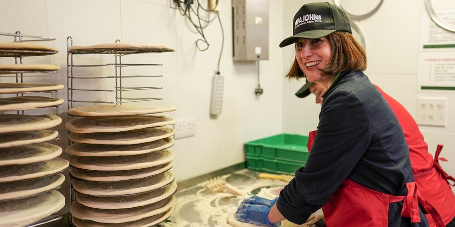 Papa Johns Pizza показала рост заказов