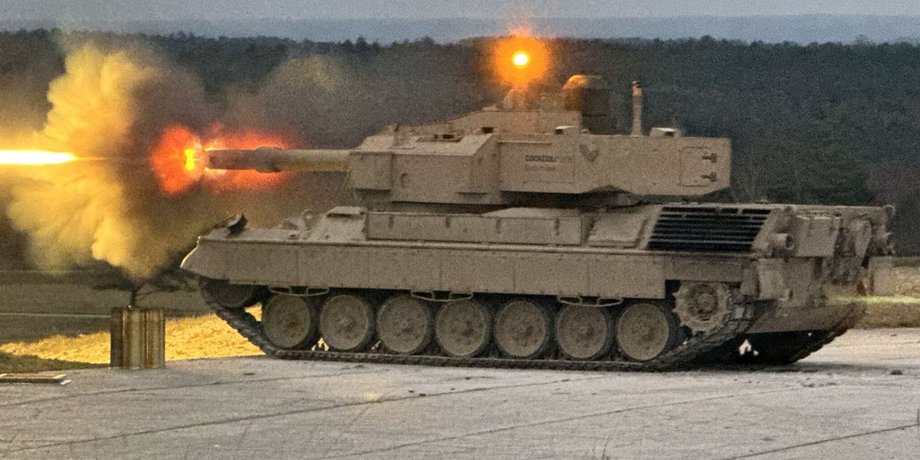 Танк Leopard 1 с новой башней