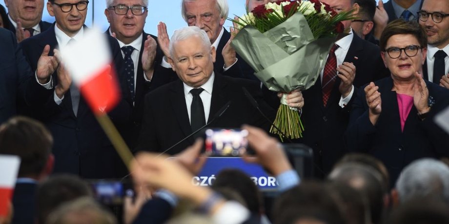 Ярослав Качинський, право и справедливость
