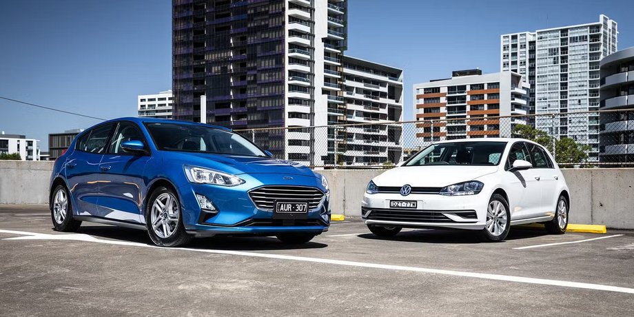 vw golf ford focus, Volkswagen Golf, Ford Focus, авто с пробегом, Подержанные авто