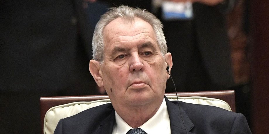 Милош Земан, выборы в Чехии, госпитализация Земана