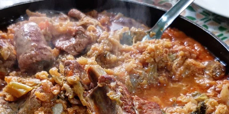кассула, тушеная капуста с мясом, итальянская кухня