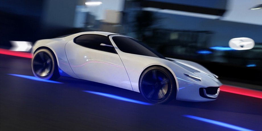Mazda MX-5, спорткар Mazda, электромобиль Mazda, новая Mazda