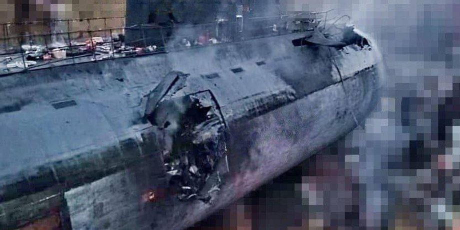 подводная лодка, удар по судоремонтному заводу, ракетный удар по севастополю