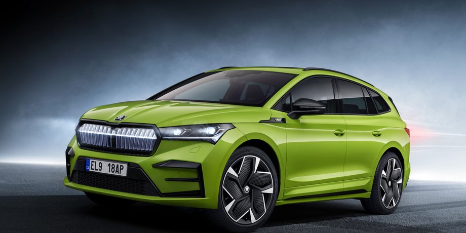 Электромобиль Skoda Enyaq iV RS, Электромобиль Skoda Enyaq, Skoda Enyaq iV RS, Skoda Enyaq, новый Skoda Enyaq