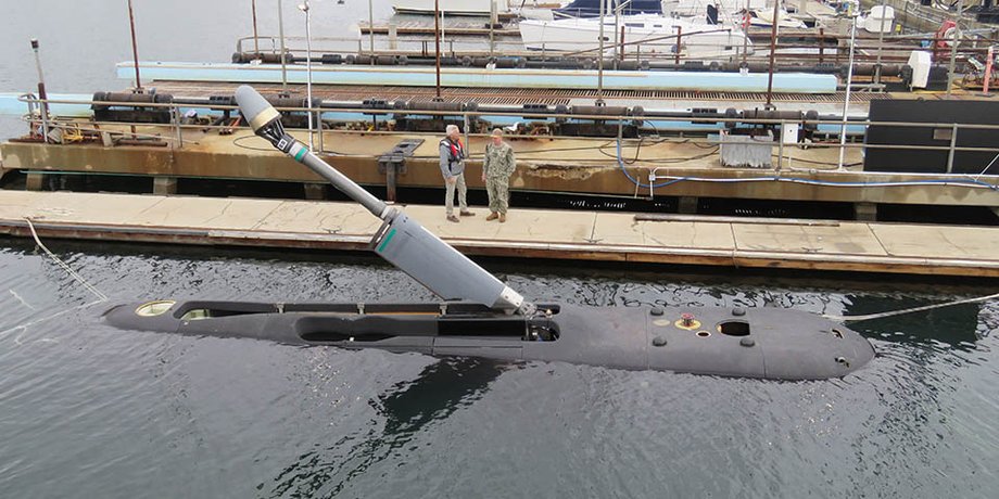 Orca XLUUV, безпілотний підводний човен, підводний дрон, ВМС США, фото