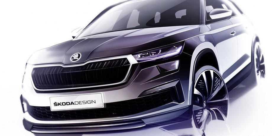 Skoda, Skoda Kodiaq, оновлений Skoda Kodiaq