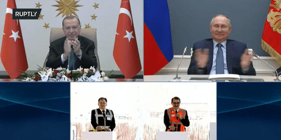 туреччина, аес, Аккую, путін, Ердоган, початок, будівництво, фото