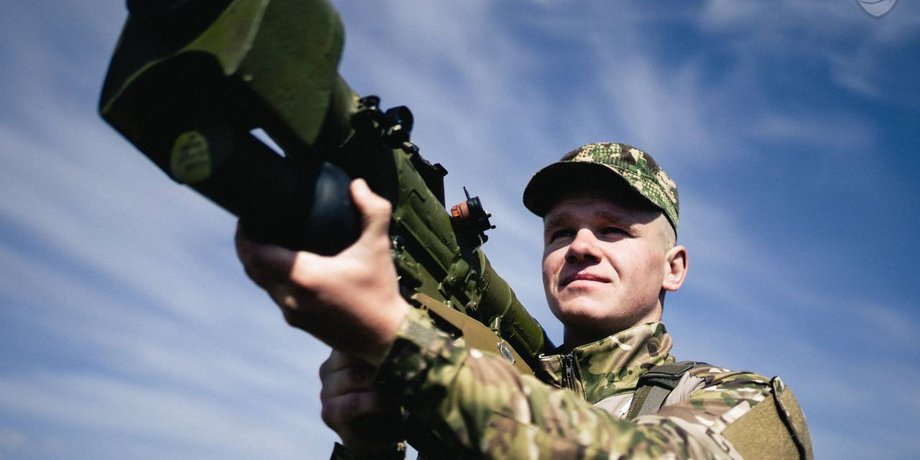 нацгвардієць, військовий, зсу, пзрк ігла