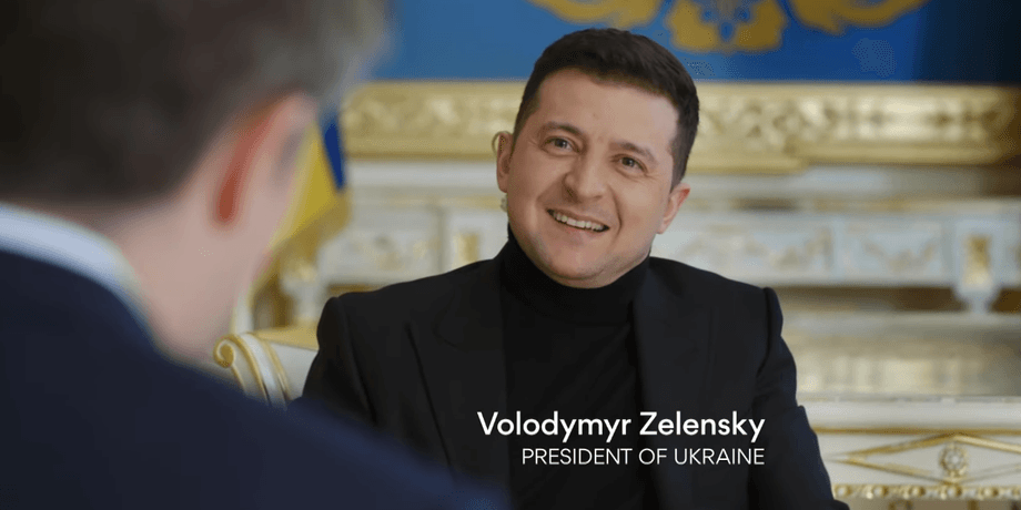 интервью зеленского, hbo, axios