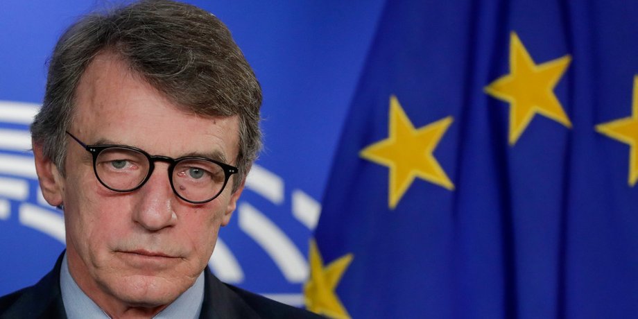 Європарламент, Давид-Марія Сассолі, пневмонія, президент