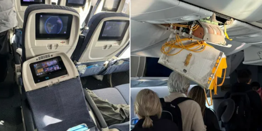 Літак розірвало на частини під час сильної турбулентності, Boeing 787-9 Dreamliner, екстрена посадка, аерофобія, курйози, відео