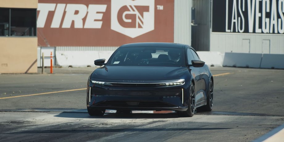 Lucid, Lucid Air, Lucid Air Sapphire, Гонка, Заезд, Видео, Авто, Автомобили, Электрокар, Электромобили