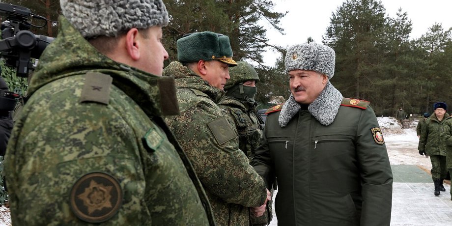 александр лукашенко полигон