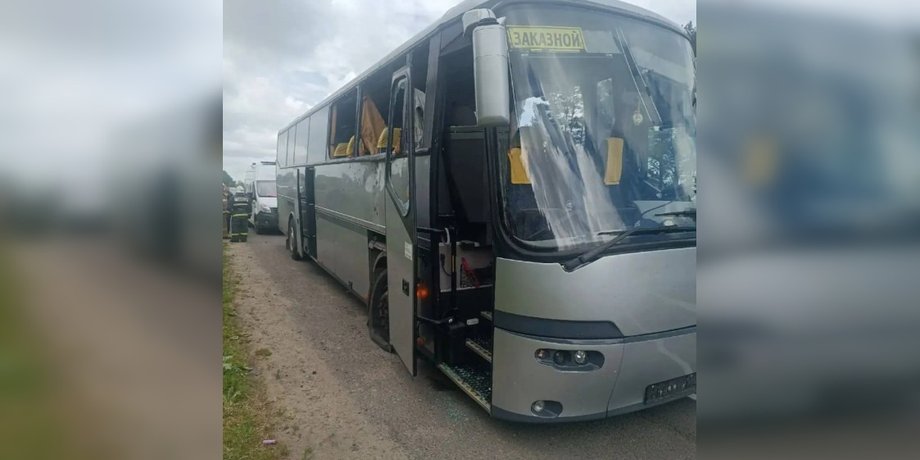 фото автобусу у Брянській області,17 червня
