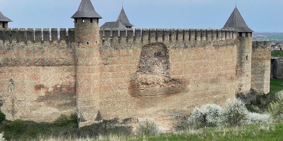 У Хотинській фортеці обвалилася стіна
