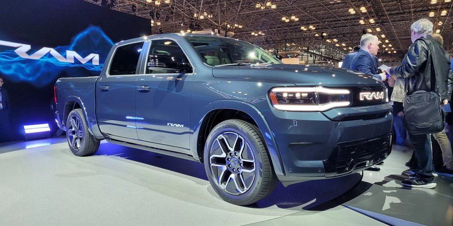 Ram 1500 2024, Ram 1500 REV, новый Ram 1500 REV, пикап Ram 1500, электромобиль Ram 1500