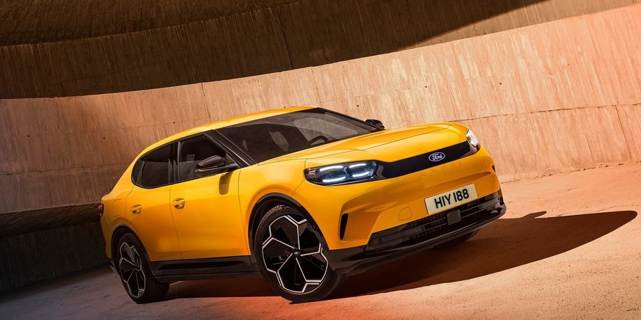 Ford Capri 2025, Ford Capri, новый Ford Capri, электромобиль Ford, электромобиль Ford, кроссовер Ford