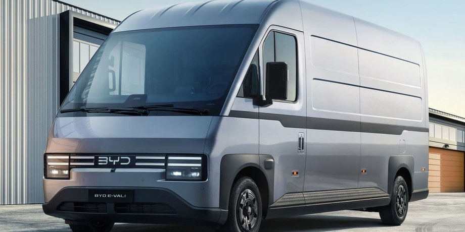 BYD E-Vali, электромобиль BYD, фургон BYD, электрический фургон, коммерческий электромобиль, фургон BYD