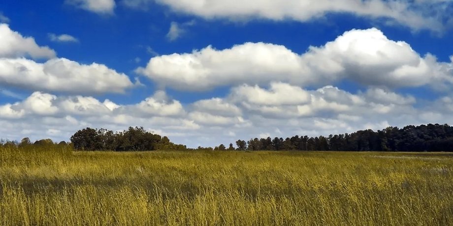 небо, облака