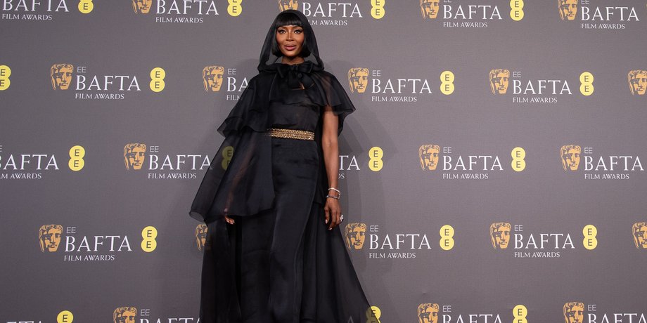 Наомі Кемпбелл, Наомі Кемпбелл стиль, бафта 2024, BAFTA 2024, британський оскар, принц вільям бафта, зрадники, Клаудія Вінклман